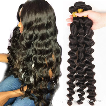 Wholesale 10a 40 inch virgin peruvian human hair bundles,peruvian remy human hair,peruvian virgin hair extension human hair